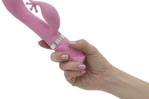 Про вібратор-кролик Pillow Talk - Kinky Pink з кристалом Сваровські фото