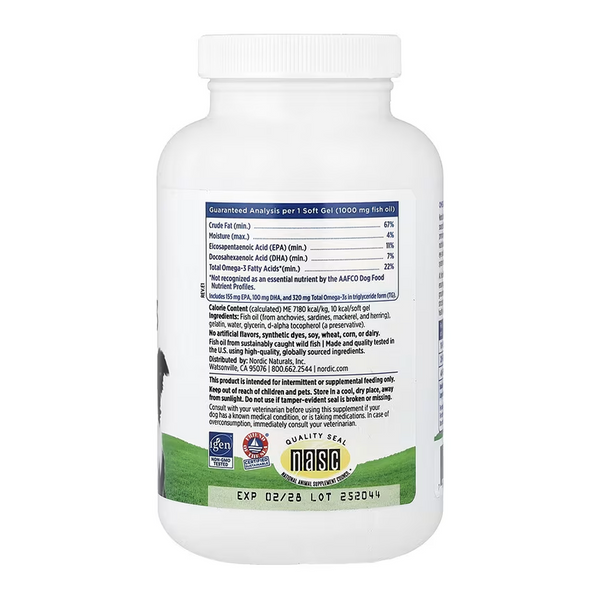 Omega-3 Pet - 180 softgels 2023-10-7422 фото