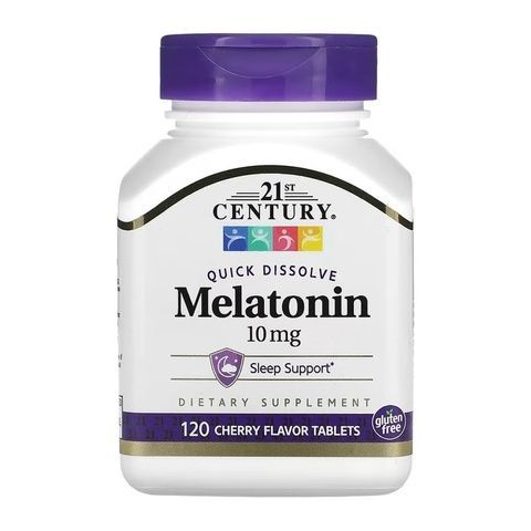 Melatonin 10 mg Quick Dissolve - 120 tabs 100-44-7039410-20 фото