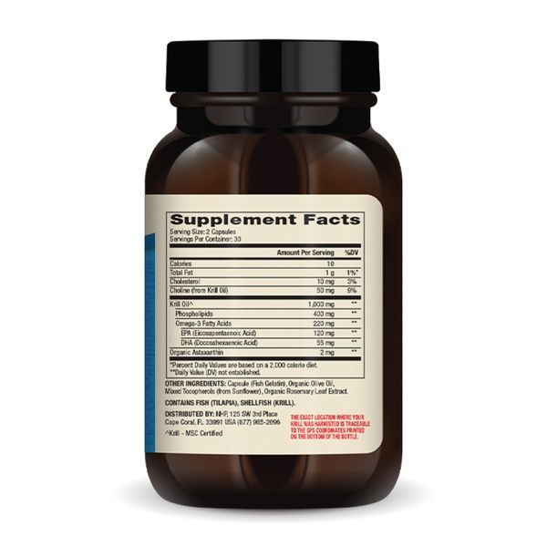 Krill Oil - 60 caps 2023-10-3942 фото