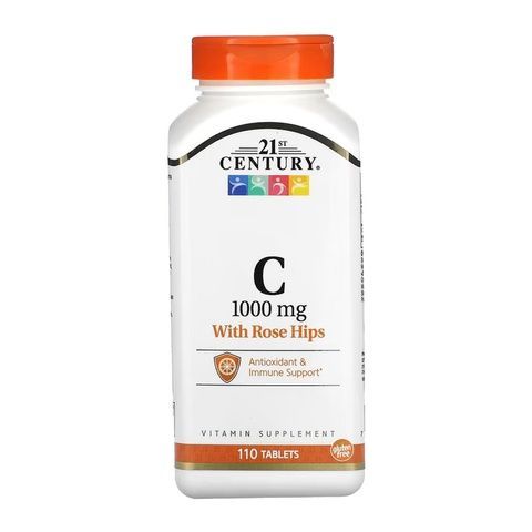 C 1000 mg With Rose Hips - 110 tabs 2023-10-7063 фото