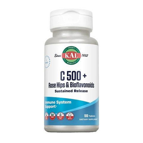 C 500 + Rose Hips & Bioflavonioids Sustained Release - 100 tabs 2023-10-4417 фото