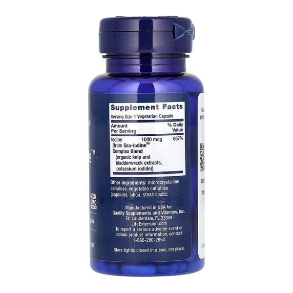 Sea-Iodine&trade; 1000mcg - 60 vcaps 2022-10-1912 фото