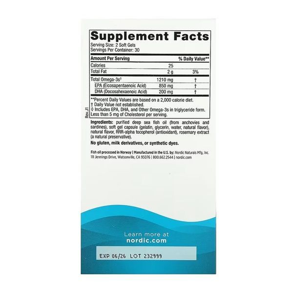 EPA - 60 softgels 2023-10-5982 фото