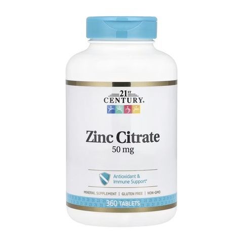 Zinc Citrate 50 mg - 360 tabs 2023-10-7069 фото