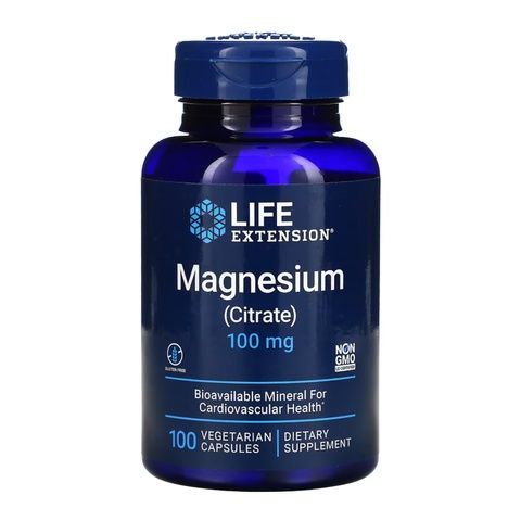 Magnesium (Citrate) 100 mg - 100 vcaps 2022-10-1902 фото