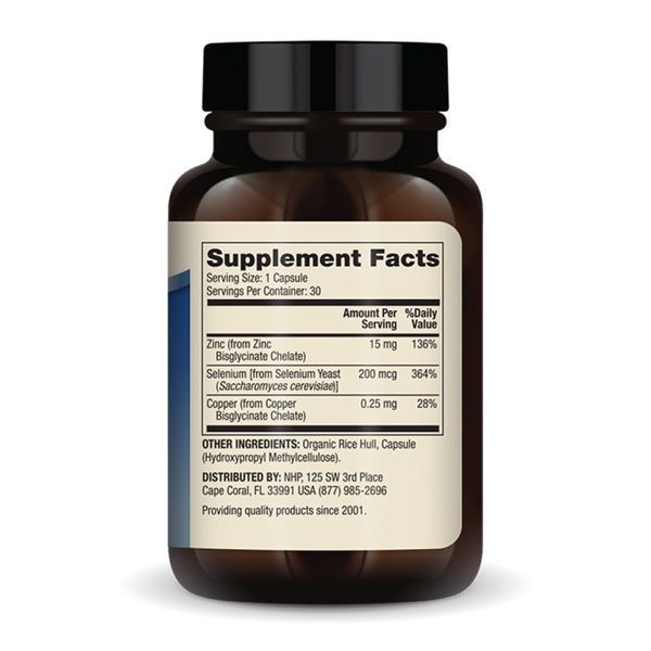 Zinc plus Selenium - 30 caps 2023-10-3953 фото