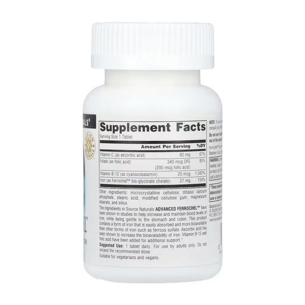 Advanced Ferrochel&trade; 27mg - 90 tabs 2023-10-4623 фото
