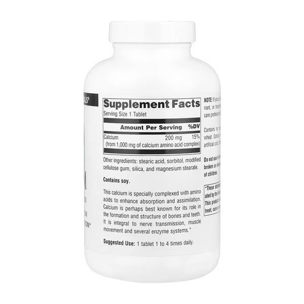 Calcium 200 mg - 100 tabs 2023-10-6488 фото
