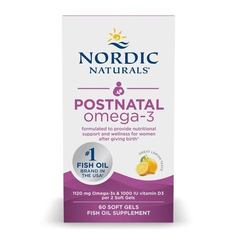 Postnatal Omega-3 - 60 softgels 2023-10-5966 фото