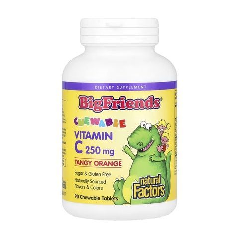 BigFriends Vitamin C 250mg - 90 tabs Orange 2023-10-6539 фото