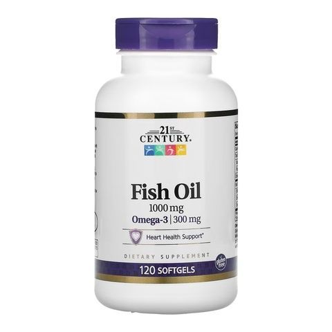 Fish Oil 1000 mg - 120 softgels 2023-10-7092 фото