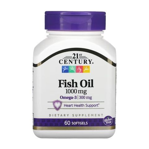 Fish Oil 1000 mg - 60 softgels 2023-10-7136 фото