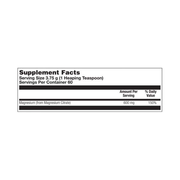 Magnesium Citrate 600mg - 225g 2023-10-7038 фото