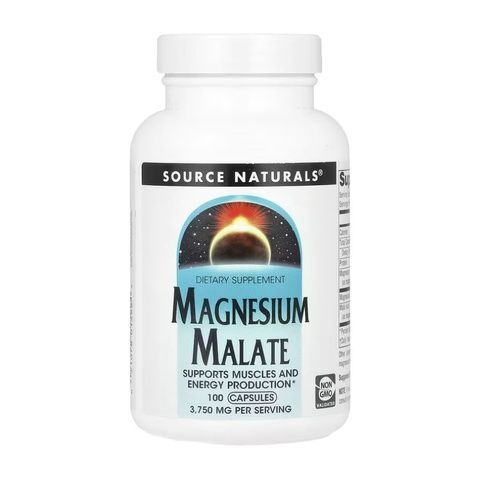 Magnesium Malate 625mg - 100 caps 2023-10-4626 фото